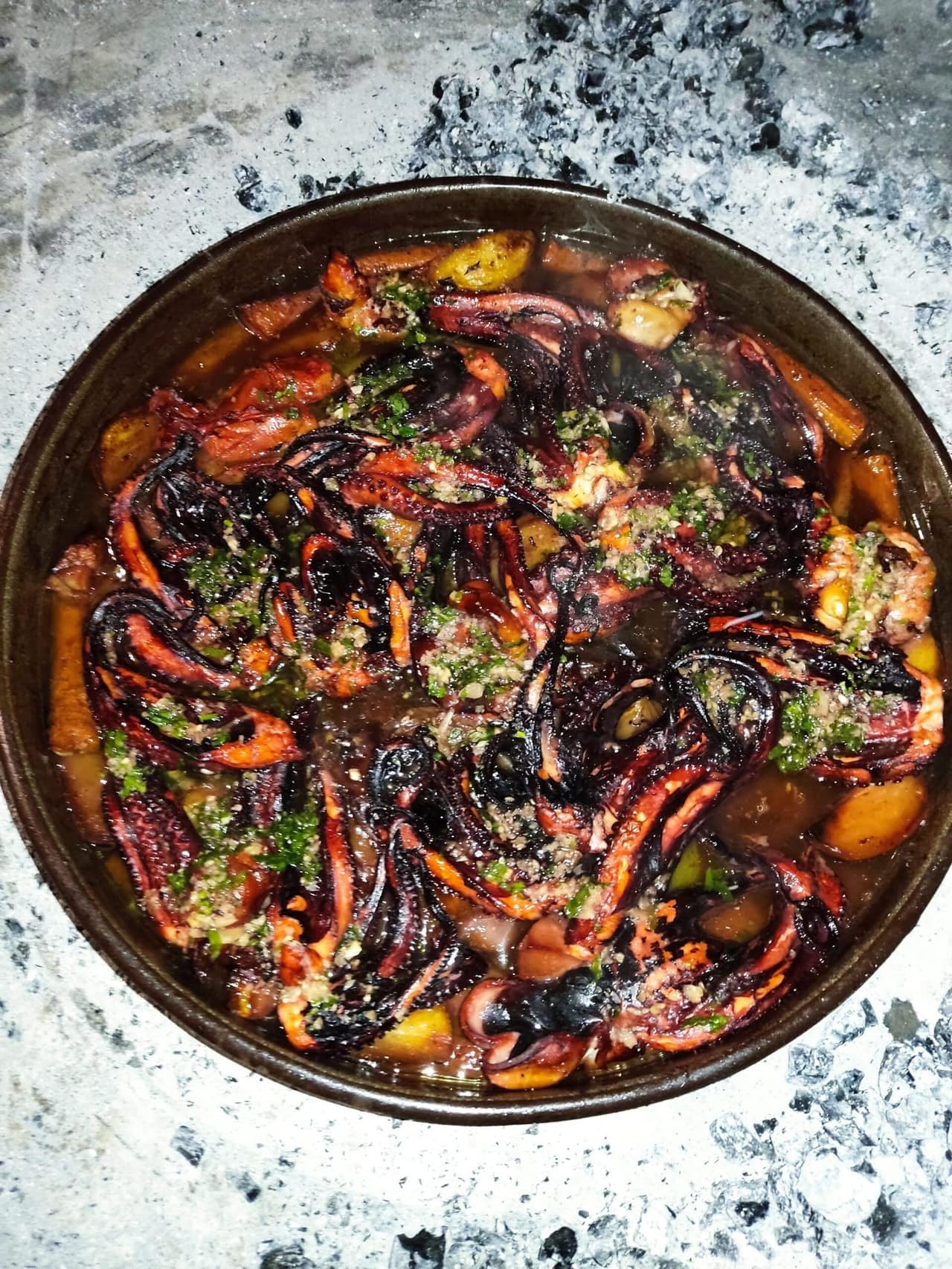 Peka Octopus Menu